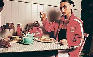 Оммажи и много красоты: свежий фотосет Луи Бевера для Puma